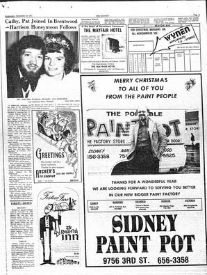 The Sidney Review Wed, December 19, 1973 (Page 19)