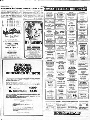 The Sidney Review Wed, December 5, 1973 (Page 13)