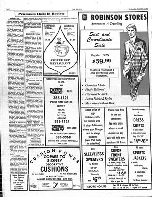 The Sidney Review Wed, December 5, 1973 (Page 8)