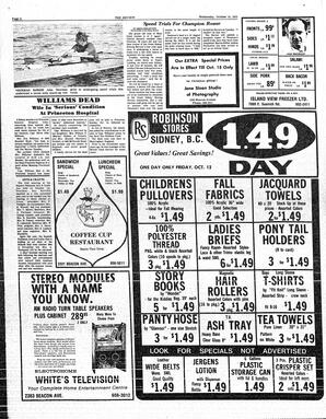 The Sidney Review Wed, October 10, 1973 (Page 6)
