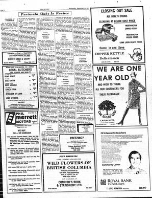 The Sidney Review Sat, September 15, 1973 (Page 2)