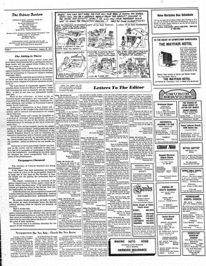 The Sidney Review Wed, August 29, 1973 (Page 4)
