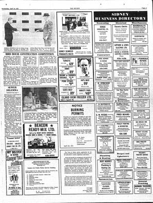 The Sidney Review Wed, April 18, 1973 (Page 11)