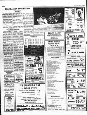 The Sidney Review Wed, March 21, 1973 (Page 8)