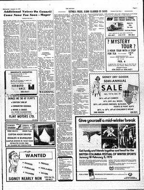 The Sidney Review Wed, January 10, 1973 (Page 3)