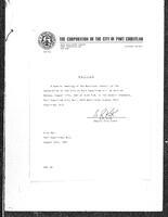 1987-08-17 - City of Port Coquitlam Council Meeting - Agenda and Minutes