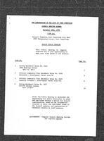 1991-11-18 - City of Port Coquitlam Council Meeting - Agenda and Minutes