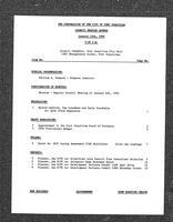 1992-01-13 - City of Port Coquitlam Council Meeting - Agenda and Minutes
