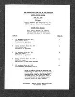 1992-06-01 - City of Port Coquitlam Council Meeting - Agenda
