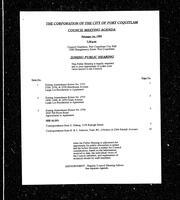 1993-02-01 - City of Port Coquitlam Council Meeting - Agenda and Minutes