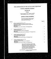 1993-04-26 - City of Port Coquitlam Council Meeting - Agenda