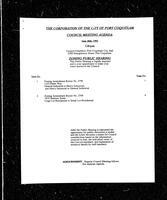 1993-06-28 - City of Port Coquitlam Council Meeting - Agenda