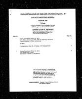 1993-08-09 - City of Port Coquitlam Council Meeting - Agenda
