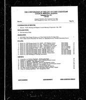 1993-09-27 - City of Port Coquitlam Council Meeting - Agenda