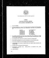 1993-12-06 - City of Port Coquitlam Council Meeting - Agenda