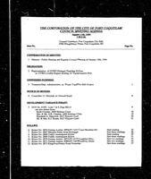1994-01-17 - City of Port Coquitlam Council Meeting - Agenda