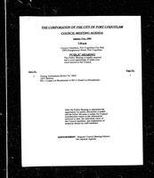 1994-01-31 - City of Port Coquitlam Council Meeting - Agenda