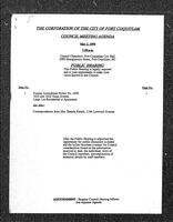 1994-05-02 - City of Port Coquitlam Council Meeting - Agenda
