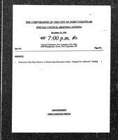 1994-12-19 - City of Port Coquitlam Council Meeting - Agenda