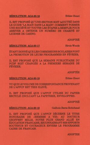   DANS L'CADRE, 1990   , page 8