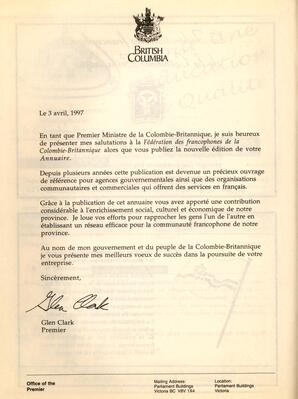   ANNUAIRE - FFCB, 1997   , page 4