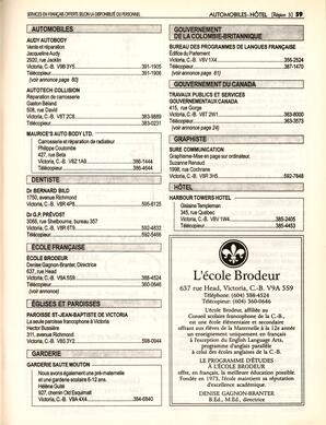   ANNUAIRE - FFCB, 1996   , page 59