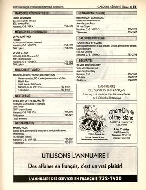   ANNUAIRE - FFCB, 1996   , page 57