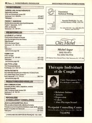   ANNUAIRE - FFCB, 1996   , page 50