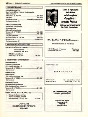   ANNUAIRE - FFCB, 1996   , page 48