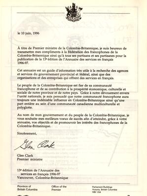   ANNUAIRE - FFCB, 1996   , page 4