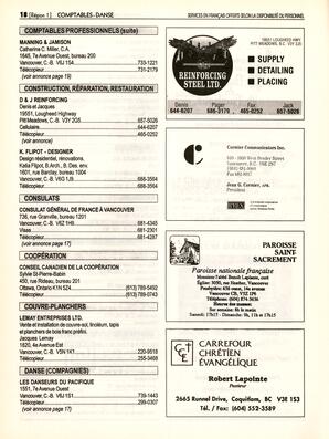   ANNUAIRE - FFCB, 1996   , page 18