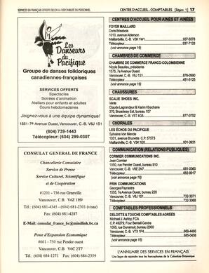  ANNUAIRE - FFCB, 1996   , page 17