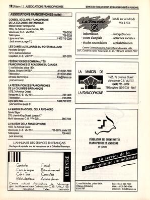   ANNUAIRE - FFCB, 1996   , page 12