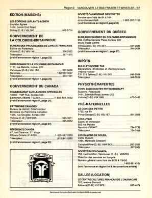   ANNUAIRE - FFCB, 1995   , page 59