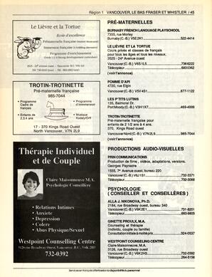   ANNUAIRE - FFCB, 1995   , page 47