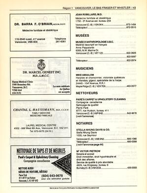   ANNUAIRE - FFCB, 1995   , page 45