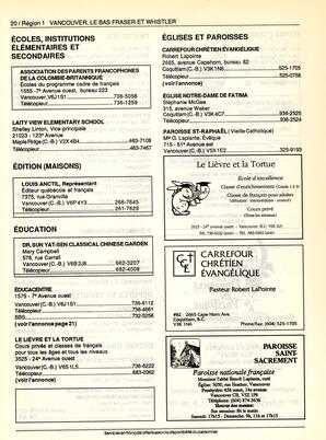   ANNUAIRE - FFCB, 1995   , page 22