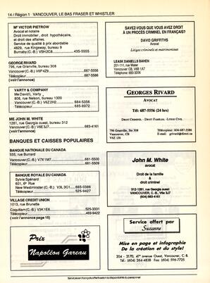   ANNUAIRE - FFCB, 1995   , page 16