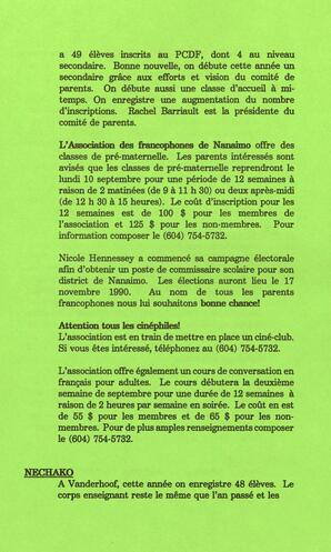   DANS L'CADRE, 1990   , page 19