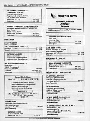   ANNUAIRE - FFCB, 1994   , page 42