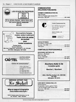   ANNUAIRE - FFCB, 1994   , page 18