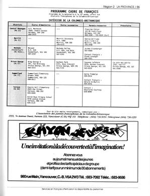   ANNUAIRE - FFCB, 1993   , page 57