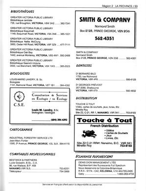   ANNUAIRE - FFCB, 1993   , page 55