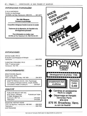   ANNUAIRE - FFCB, 1993   , page 44