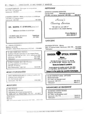   ANNUAIRE - FFCB, 1993   , page 42