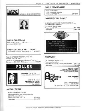   ANNUAIRE - FFCB, 1993   , page 37