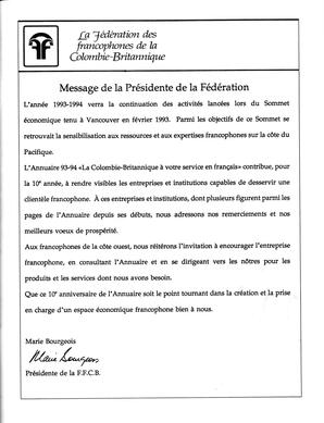   ANNUAIRE - FFCB, 1993   , page 3