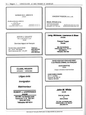   ANNUAIRE - FFCB, 1993   , page 14