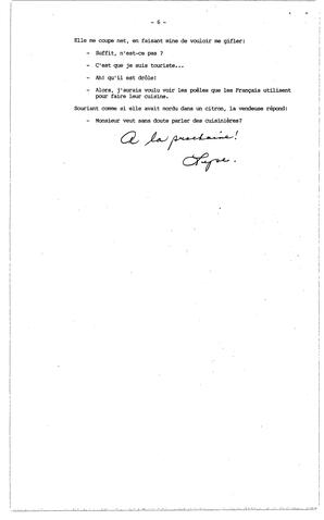   DANS L'CADRE, 1989   , page 6