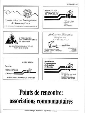   ANNUAIRE - FFCB, 1992   , page 49